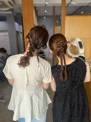 ヘアアレンジ miloc Maikaのヘアスタイル