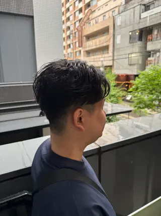 メンズ 河野 悠のヘアスタイル