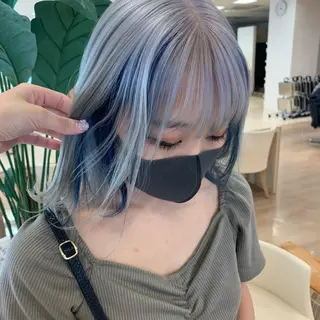 ショート カラー 暖色/ブリーチカラー 🎀 M i k uのヘアスタイル