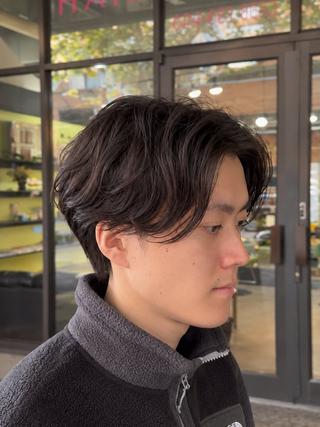 ショート パーマ メンズ GAKU【メンズ カット/パーマ】のヘアスタイル