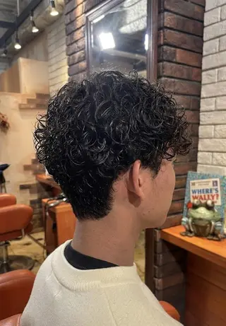 パーマ ショート flencia 丸 和博|カットのヘアスタイル