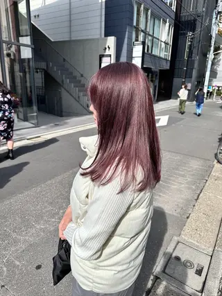 ロング パーマ 髪質改善ストレート 🍃佐藤 遊🍃のヘアスタイル