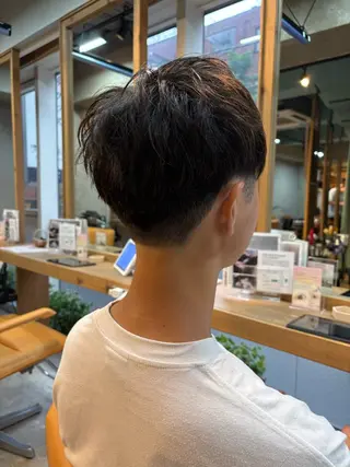 メンズ 髪質改善/レイヤー/ 縮毛矯正/羽立蔵之助のヘアスタイル
