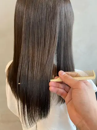 セミロング カラー ヘアアレンジ ネイル マツエク・マツパ 夜23時まで予約🉑 reverieあきらのヘアスタイル