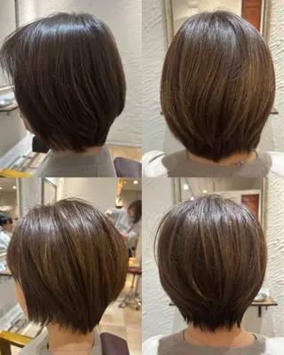 ショート カラー 🌈透明感カラー🌈 🌟吉田祐介🌟のヘアスタイル