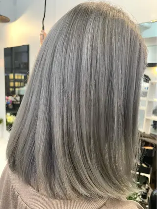ミディアム カラー パーマ ヘアアレンジ メンズ 🦋高瀬寛菜🦋 韓国レイヤーのヘアスタイル