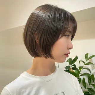 ショート ボブ/ショート⭐︎ カット無料⭐︎カレンのヘアスタイル