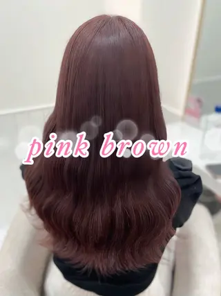ロング カラー いぶきゆう 栄/カットモデルのヘアスタイル