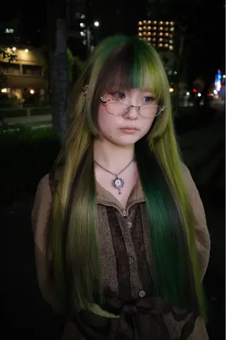 ロング カラー ナチュラル・ハイトー ン🏆HINOKIのヘアスタイル