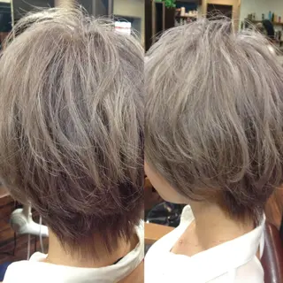 ショート カラー LUXBE LUCEのヘアスタイル