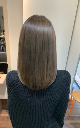 セミロング 西山 大樹のヘアスタイル
