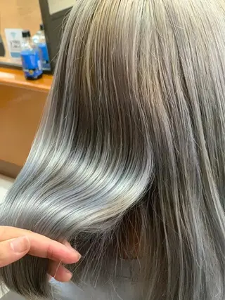 ミディアム 髪質改善/ストレート /艶髪/熊谷はつなのヘアスタイル