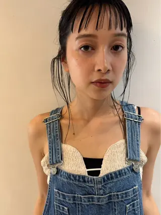 ロング maeda nonohaのヘアスタイル