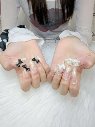 ネイル ANH ゴテゴテネイルのネイルデザイン