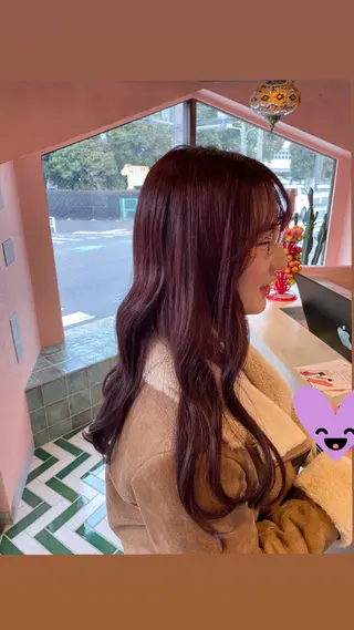 ロング カラー 🫧 momokaのヘアスタイル