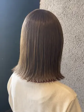 ミディアム カラー Saraju 仁川店 SHIORI ♥のヘアスタイル