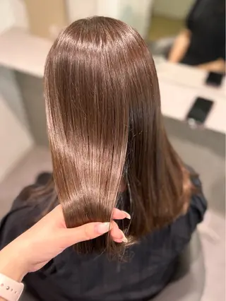 セミロング カラー suiw /AYAのヘアスタイル
