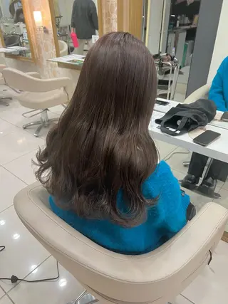 ロング レイヤーカット 小飯田　武斗のヘアスタイル