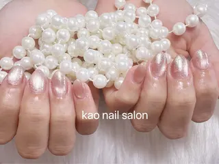 ネイル kao nail マグネット/長さだしのネイルデザイン