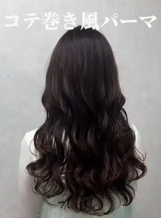 ロング 髪の再生請負人 矢野雄三のヘアスタイル