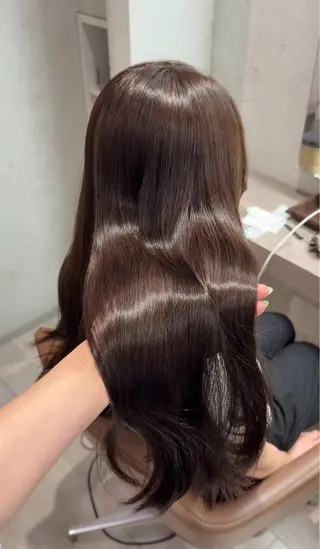 ミディアム 透明感カラー/ 表参道/こはるのヘアスタイル