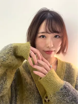 ショート cana 札幌レイヤースタイルのヘアスタイル