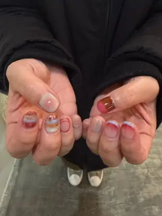 ネイル 栗林 実莉のネイルデザイン