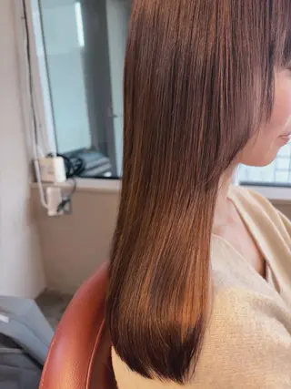 ロング カラー 髪質改善/艶髪/ 木山ゆかりのヘアスタイル