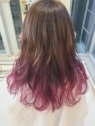 カラー インナーエクステ渋谷 🦋KAJIのヘアスタイル