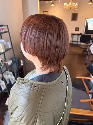 ショート aW HAIRカンノ カナエのヘアスタイル