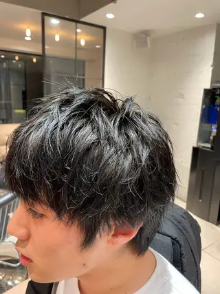 メンズ 髪質改善＆高級カラー ✨野井琢生のヘアスタイル