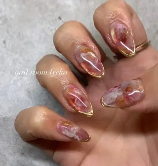 ネイル ネイルルームリッカ 𝐦𝐚𝐲𝐮のネイルデザイン