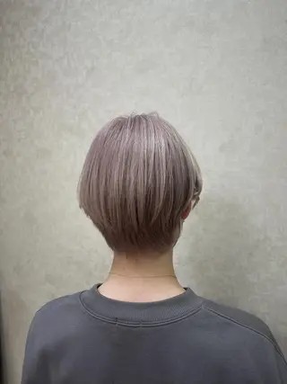 ショート 前田 菜奈子のヘアスタイル