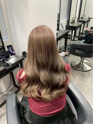 ロング カラー 💕мei 透明感カラー💕のヘアスタイル
