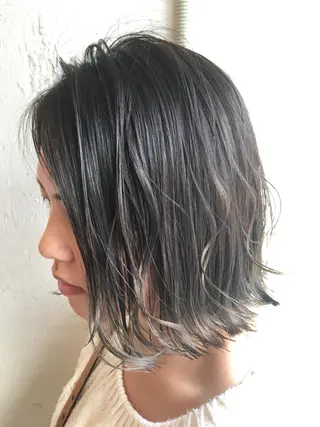 ショート カラー レイヤー/大人メンズ パーマ🌀 平島拓也のヘアスタイル