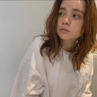 ミディアム 村澤 拓弥のヘアスタイル