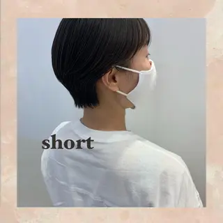 ショート apish パーマ/夏琳🌻のヘアスタイル