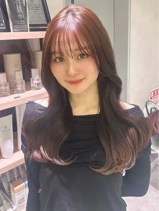 ロング ayari🌸西梅田 カットモデル募集中✨のヘアスタイル