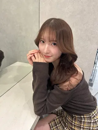 ロング カラー 新宿/多幸感ヘア 髪質改善/chiyoのヘアスタイル