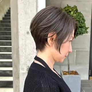 ショート 葛谷 英司/金沢美容室のヘアスタイル