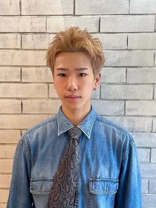 ショート パーマ メンズ ✂︎メンズ特化船橋 パーマ優希のヘアスタイル