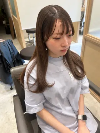 ロング 久木原 ゆりのヘアスタイル