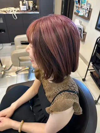 ショート 小嶺 麗華のヘアスタイル