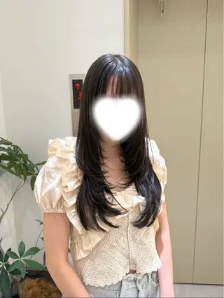 ロング Zina天神🌻 Honokaのヘアスタイル