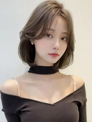 ショート 𝓨̆̈𝓾𝓲ྀི 🫧カットモデルのヘアスタイル
