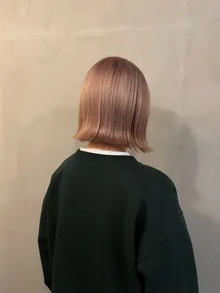 カラー 桑原 木乃華のヘアスタイル