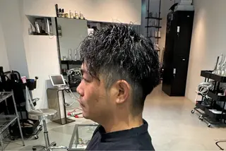 ショート パーマ メンズ Mizuki Yajimaのヘアスタイル