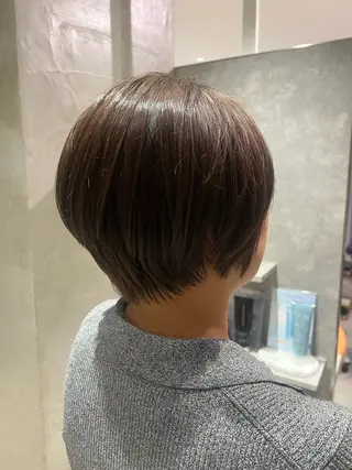 ショート 村中 逸紀のヘアスタイル