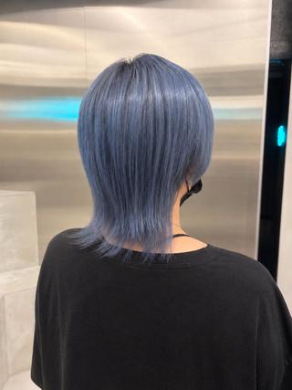 ミディアム カラー 💖ハイトーン特化 💖nanaのヘアスタイル
