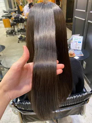 カラー 透明感カラー🌿 グレージュ🐺陽介のヘアスタイル
